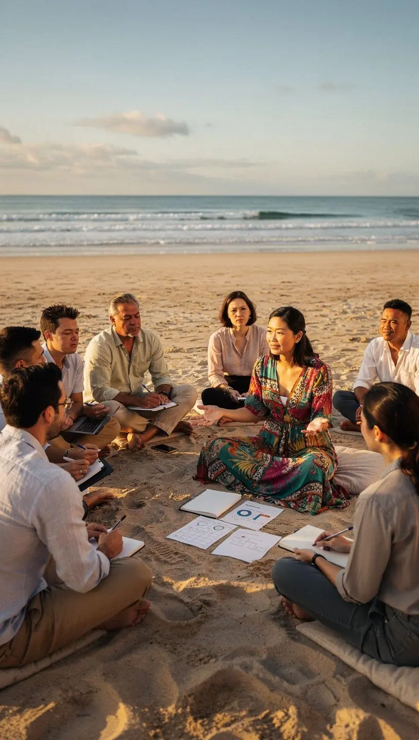 Modern office environment